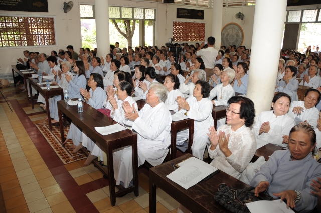 TP. HCM: Tịnh xá Trung Tâm đã tổ chức trọng thể lễ lạc thành Bảo tượng Bồ tát Quán Thế Âm