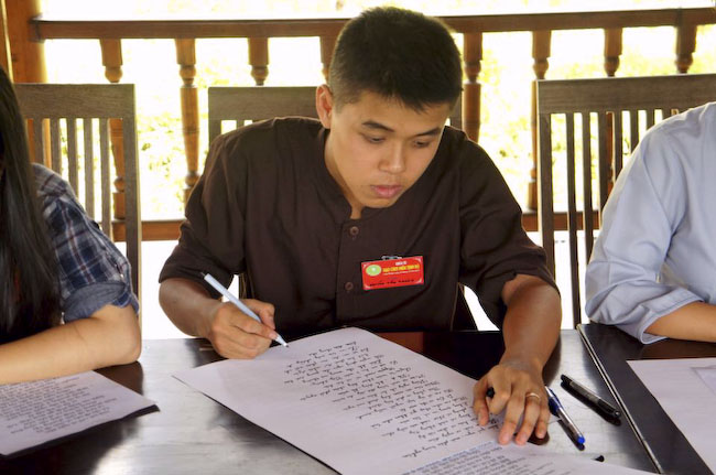 150 bạn trẻ dự khóa tu &#039;&#039;Dạo chơi miền Tịnh Độ&#039;&#039; tại nhà vườn Long Thuận