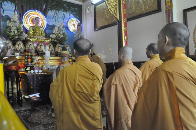 TP. HCM: Lễ giỗ tổ khai sơn chùa Huệ Quang