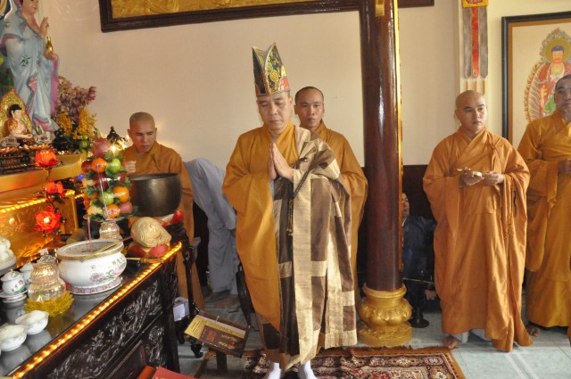 TP. HCM: Lễ giỗ tổ khai sơn chùa Huệ Quang