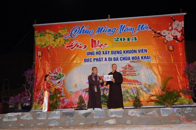 Trực tuyến đêm ca nhạc ủng hộ xây dựng khuôn viên Phật A-di-đà chùa Hoa Khai