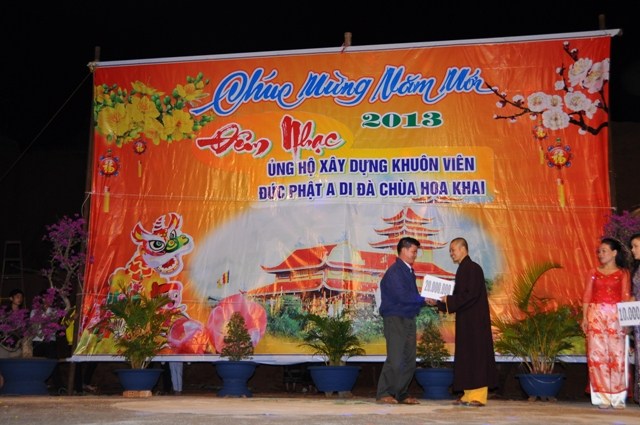 Trực tuyến đêm ca nhạc ủng hộ xây dựng khuôn viên Phật A-di-đà chùa Hoa Khai
