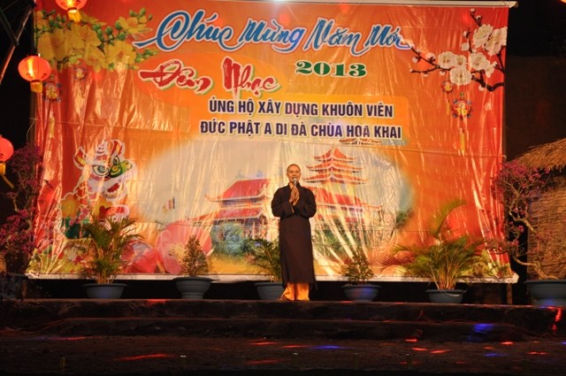 Trực tuyến đêm ca nhạc ủng hộ xây dựng khuôn viên Phật A-di-đà chùa Hoa Khai