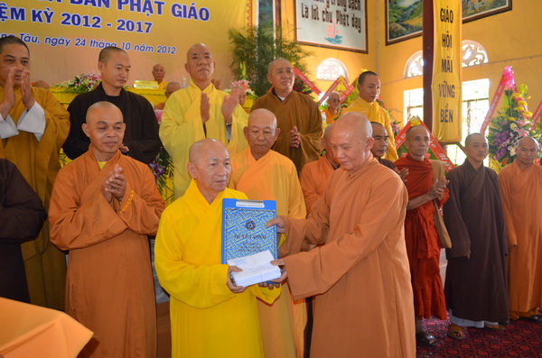 Lễ Bổ Nhiệm Các Chuyên Ban Ban Trị Sự Phật Giáo Bà Rịa – Vũng Tàu
