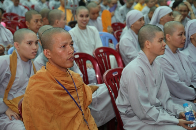 TP.HCM: Hàng ngàn Tăng Ni sinh tham dự đại lễ: “Sáng mãi ơn thầy”