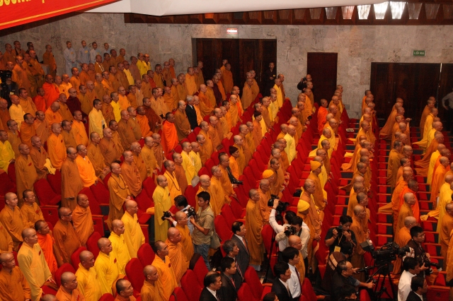 Hà Nội: Chính thức khai mạc Đại hội Đại biểu Phật giáo toàn quốc lần thứ VII