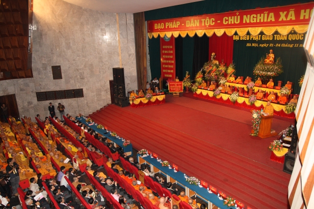 Hà Nội: Chính thức khai mạc Đại hội Đại biểu Phật giáo toàn quốc lần thứ VII