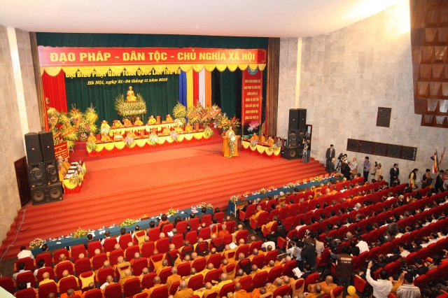Hà Nội: Chính thức khai mạc Đại hội Đại biểu Phật giáo toàn quốc lần thứ VII