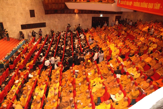 Hà Nội: Chính thức khai mạc Đại hội Đại biểu Phật giáo toàn quốc lần thứ VII