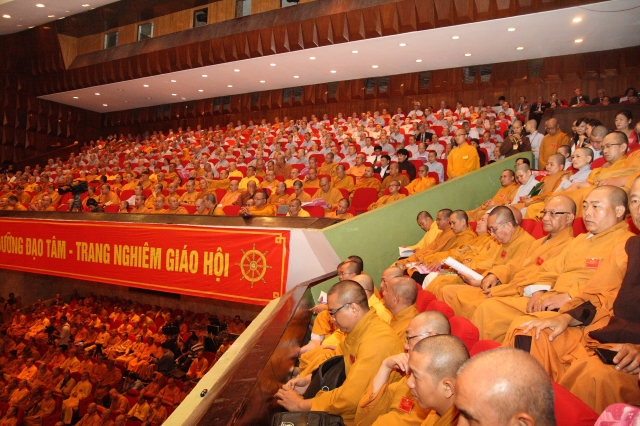 Hà Nội: Chính thức khai mạc Đại hội Đại biểu Phật giáo toàn quốc lần thứ VII