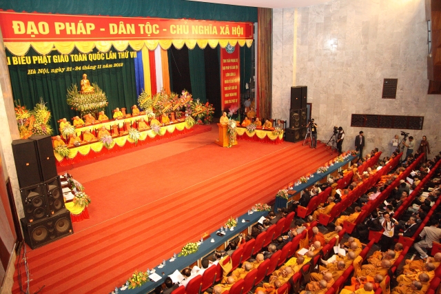 Hà Nội: Chính thức khai mạc Đại hội Đại biểu Phật giáo toàn quốc lần thứ VII