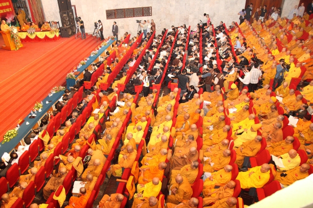 Hà Nội: Chính thức khai mạc Đại hội Đại biểu Phật giáo toàn quốc lần thứ VII