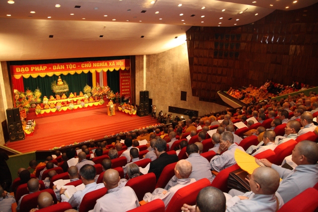 Hà Nội: Chính thức khai mạc Đại hội Đại biểu Phật giáo toàn quốc lần thứ VII