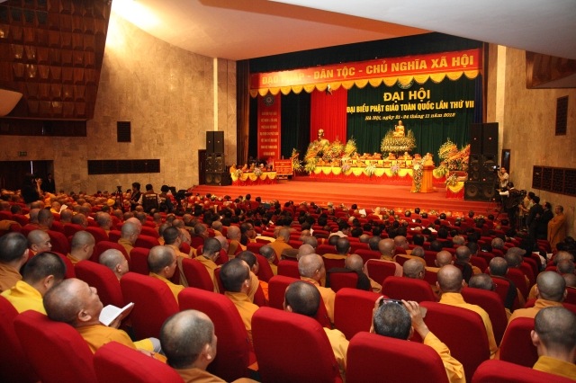 Hà Nội: Chính thức khai mạc Đại hội Đại biểu Phật giáo toàn quốc lần thứ VII