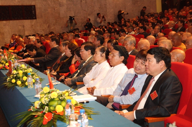 Hà Nội: Chính thức khai mạc Đại hội Đại biểu Phật giáo toàn quốc lần thứ VII