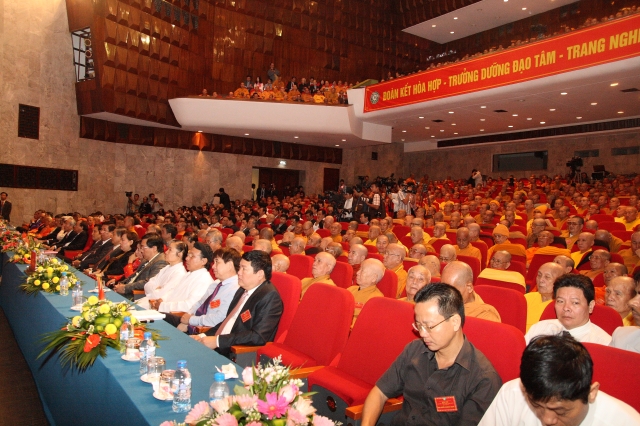 Hà Nội: Chính thức khai mạc Đại hội Đại biểu Phật giáo toàn quốc lần thứ VII