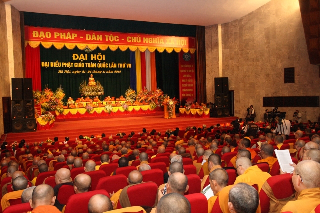 Hà Nội: Chính thức khai mạc Đại hội Đại biểu Phật giáo toàn quốc lần thứ VII