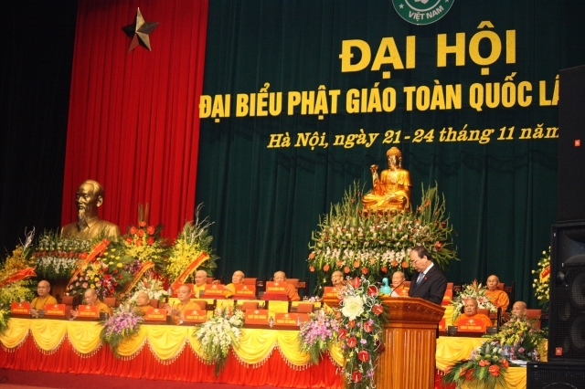 Hà Nội: Chính thức khai mạc Đại hội Đại biểu Phật giáo toàn quốc lần thứ VII