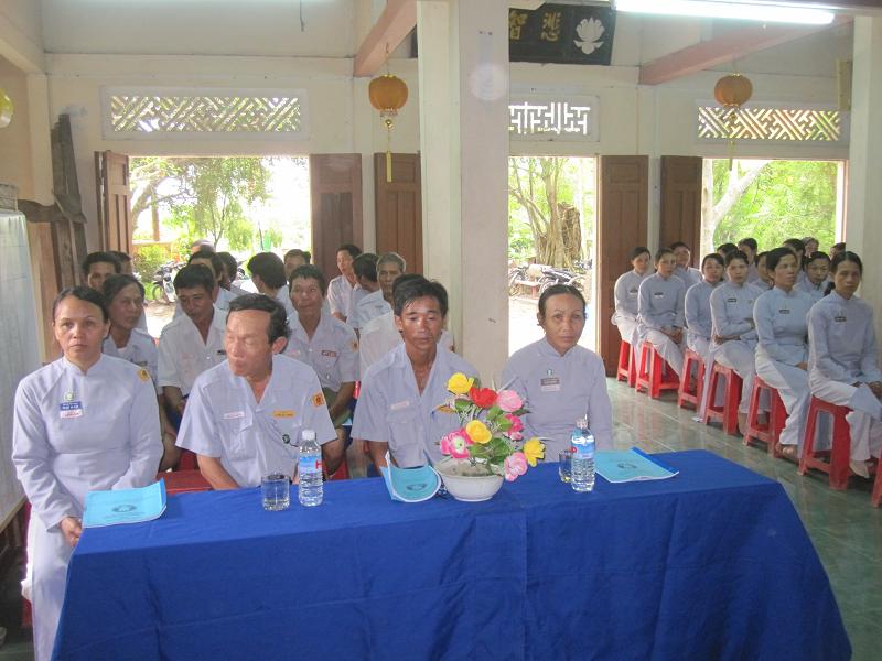 Quảng trị : BĐH Gia đình Phật tử huyện Triệu Phong tổ chức Hội Nghị thường niên