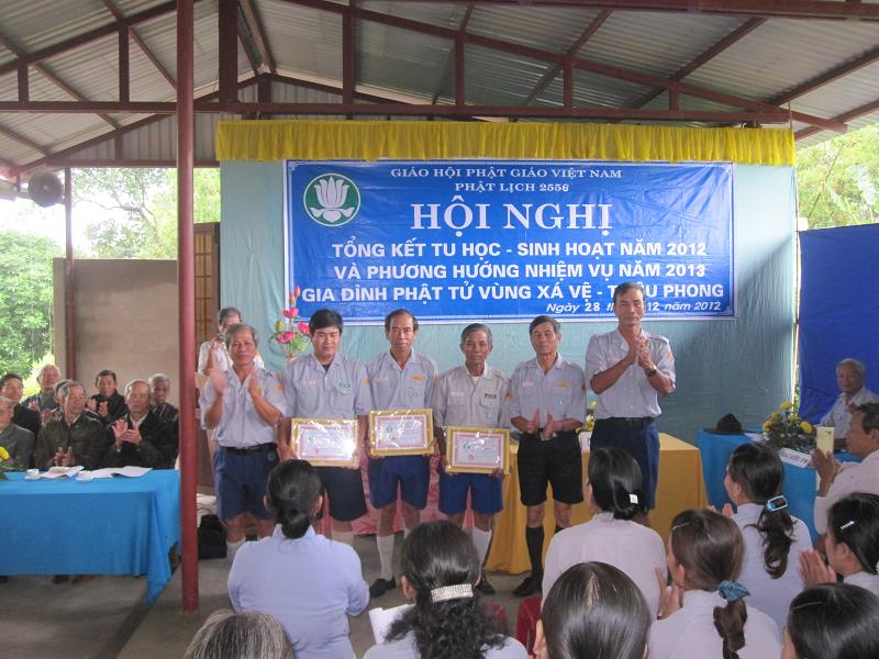 Quảng trị : BĐH Gia đình Phật tử huyện Triệu Phong tổ chức Hội Nghị thường niên