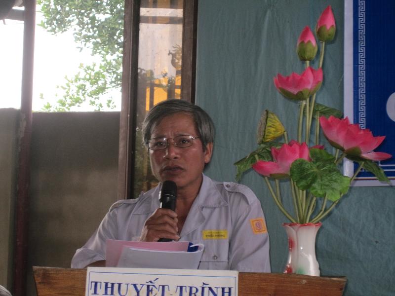 Quảng trị : BĐH Gia đình Phật tử huyện Triệu Phong tổ chức Hội Nghị thường niên