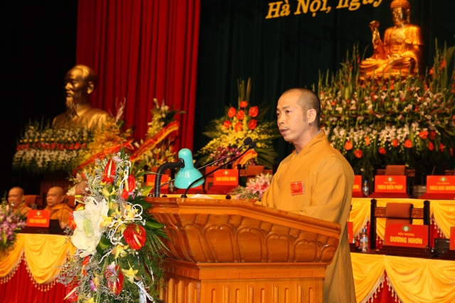 Chùm ảnh trình bày tham luận của Đại biểu Đại hội nhiệm kỳ VII