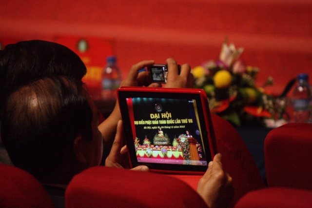 Chùm ảnh trình bày tham luận của Đại biểu Đại hội nhiệm kỳ VII