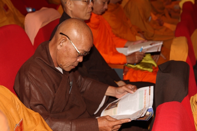 Chùm ảnh trình bày tham luận của Đại biểu Đại hội nhiệm kỳ VII