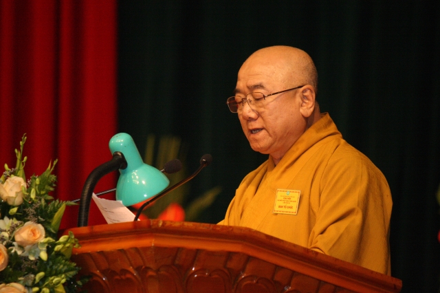 Ngày làm việc thứ 2 Đại hội Đại biểu Phật giáo toàn quốc lần VII