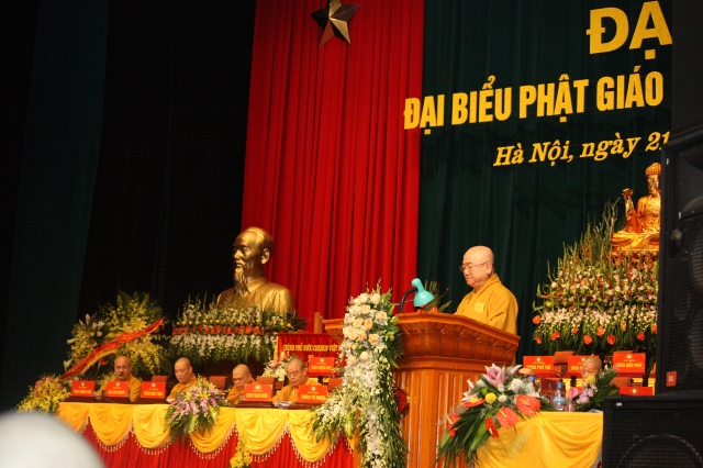 Ngày làm việc thứ 2 Đại hội Đại biểu Phật giáo toàn quốc lần VII