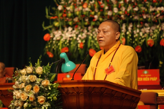 Ngày làm việc thứ 2 Đại hội Đại biểu Phật giáo toàn quốc lần VII