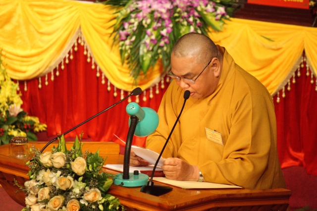 Ngày làm việc thứ 2 Đại hội Đại biểu Phật giáo toàn quốc lần VII