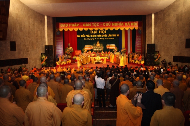 Chùm ảnh: Phiên làm việc cuối cùng và lễ bế mạc Đại hội VII