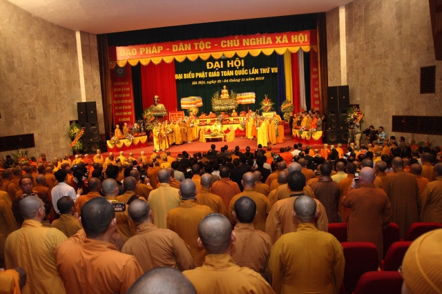 Chùm ảnh: Phiên làm việc cuối cùng và lễ bế mạc Đại hội VII