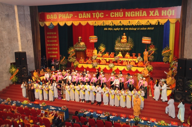 Chùm ảnh: Phiên làm việc cuối cùng và lễ bế mạc Đại hội VII