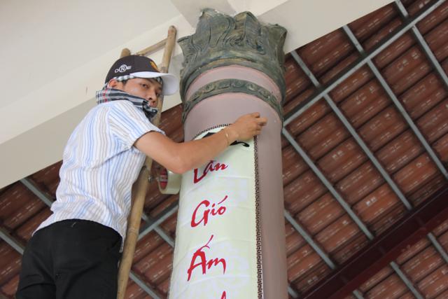 Long An: Chùa Khánh Ninh - Không khí chuẩn bị khoá tu mùa đông