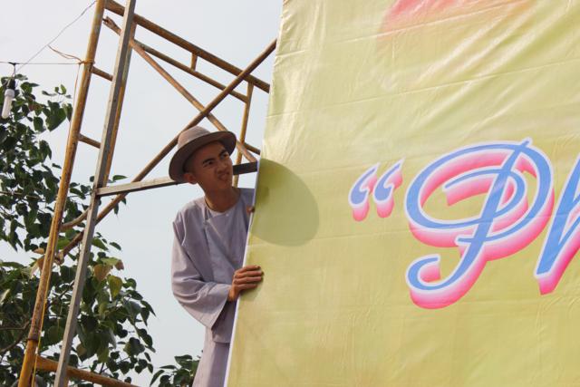 Long An: Chùa Khánh Ninh - Không khí chuẩn bị khoá tu mùa đông