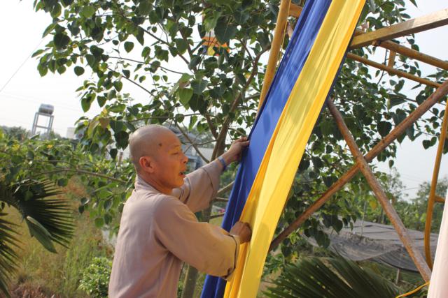 Long An: Chùa Khánh Ninh - Không khí chuẩn bị khoá tu mùa đông