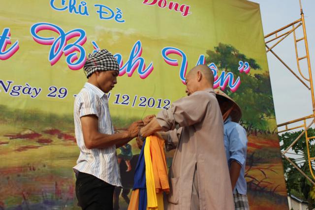Long An: Chùa Khánh Ninh - Không khí chuẩn bị khoá tu mùa đông