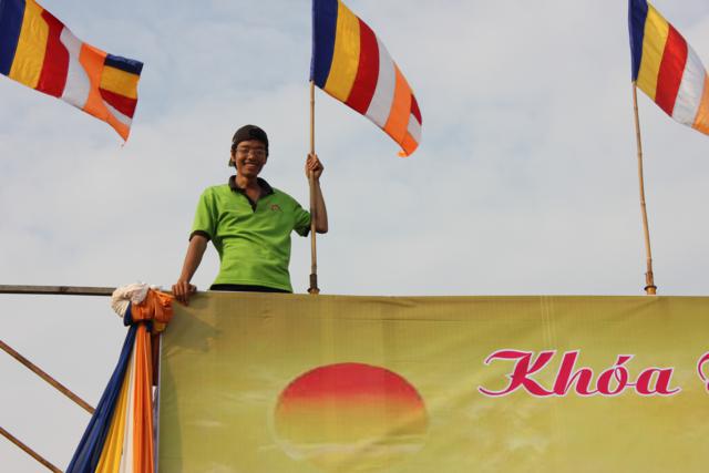 Long An: Chùa Khánh Ninh - Không khí chuẩn bị khoá tu mùa đông
