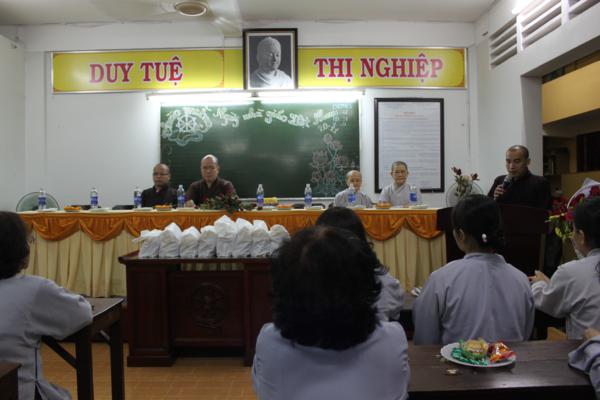 TP.HCM: Lớp Giáo lý chùa Phước Hòa, Q3 mừng ngày Nhà Giáo Việt Nam