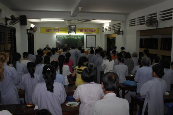 TP.HCM: Lớp Giáo lý chùa Phước Hòa, Q3 mừng ngày Nhà Giáo Việt Nam