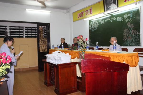 TP.HCM: Lớp Giáo lý chùa Phước Hòa, Q3 mừng ngày Nhà Giáo Việt Nam