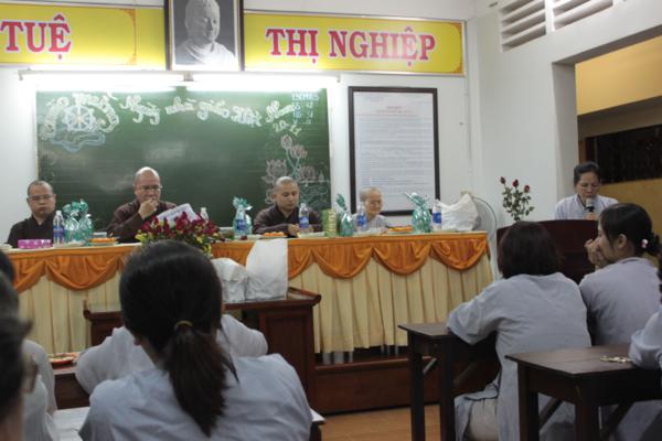 TP.HCM: Lớp Giáo lý chùa Phước Hòa, Q3 mừng ngày Nhà Giáo Việt Nam