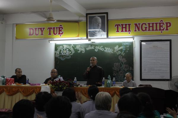 TP.HCM: Lớp Giáo lý chùa Phước Hòa, Q3 mừng ngày Nhà Giáo Việt Nam