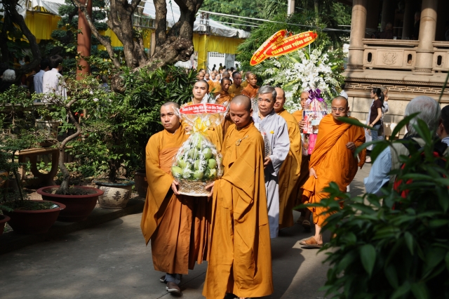 TP.HCM: Lễ tưởng niệm chung thất trai tuần cố đại lão HT. Thích Minh Châu