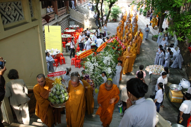 TP.HCM: Lễ tưởng niệm chung thất trai tuần cố đại lão HT. Thích Minh Châu