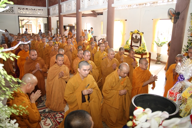 TP.HCM: Lễ tưởng niệm chung thất trai tuần cố đại lão HT. Thích Minh Châu