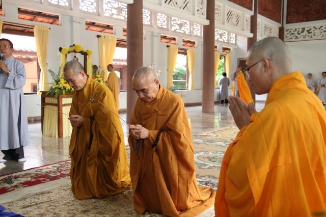 TP.HCM: Lễ tưởng niệm chung thất trai tuần cố đại lão HT. Thích Minh Châu