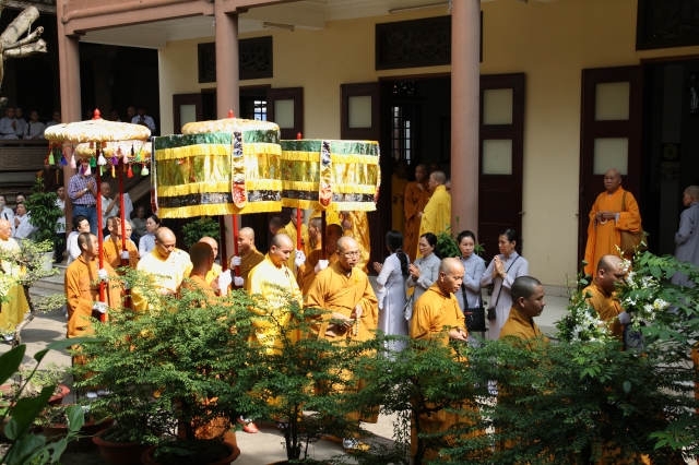 TP.HCM: Lễ tưởng niệm chung thất trai tuần cố đại lão HT. Thích Minh Châu